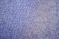 Blue denim background, jeans close-up texture. Rough blue fabric, close-up cloth textile background Royalty Free Stock Photo