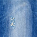 Blue denim jeans fragment