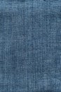 Blue denim textured background. Closeup texture and pattern of jeans fabric Royalty Free Stock Photo