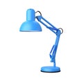 Blue Desk Lamp Royalty Free Stock Photo