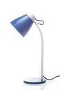 Blue Desk Lamp Royalty Free Stock Photo