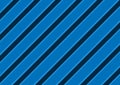 Blue diagonal strips background design for wallpaper Royalty Free Stock Photo