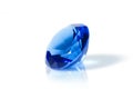 Blue diamond Royalty Free Stock Photo