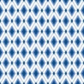 Blue diamond seamless pattern. Strict elegant trendy background for male design. Fabric print, wallpaper, package