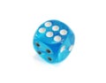 Blue Dice Royalty Free Stock Photo