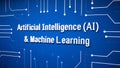 Artificial Intelligence and Machine Learning Foundations for Future Innovation Royalty Free Stock Photo