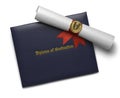 Blue Diploma Cover Torch