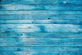 Blue dirty wooden wall