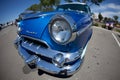 Blue Dodge Lowrider Royalty Free Stock Photo