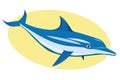 Blue dolphin