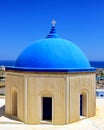 Blue Dome Church Royalty Free Stock Photo