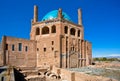 Blue dome of 14th century structure of mosque