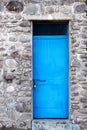 Blue door Royalty Free Stock Photo