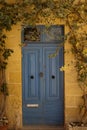 Blue door Gozo Malta Royalty Free Stock Photo