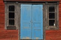 Blue doors