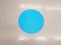 Blue dot on the floor