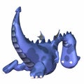 Blue Dragon Cartoon