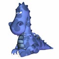 Blue Dragon Cartoon