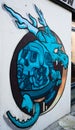 Blue Dragon Tattoo Wall Art