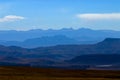 Blue Drakensberg Mountains 2 Royalty Free Stock Photo