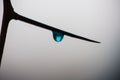 Blue drop Royalty Free Stock Photo