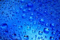 Blue drops Royalty Free Stock Photo