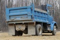 Blue Dump Truck