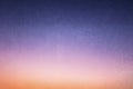 Blue dusk dawn sky shade pastel gradient colours with texture for background Royalty Free Stock Photo