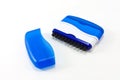 Blue dust brush Royalty Free Stock Photo