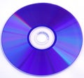 Blue DVD Rom or CD Rom Royalty Free Stock Photo