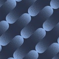 Blue Dynamic Lines Seamlessly Transition Striking Abstract Repetitive Pattern