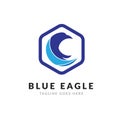 Blue Eagle Logo template