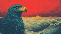 Intense Close-ups: Ocean Eagle Poster With Shepard Fairey Style