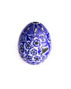 Blue Easter egg Royalty Free Stock Photo