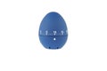 Blue Egg Timer For Boiled Eggs 10 minutes Countdown Royalty Free Stock Photo