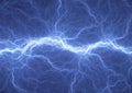 Blue electric lighting Royalty Free Stock Photo