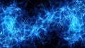 Blue Electric Lightnings Thunders Area Graphic background