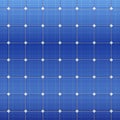 Blue electric solar panel pattern. Vector