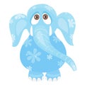 Blue elephant