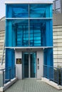 Blue Elevator