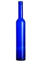 Blue empty bottle Royalty Free Stock Photo