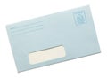 Blue Envelope Royalty Free Stock Photo