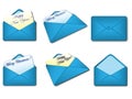 Blue envelopes