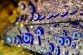 Blue Evil Eye souvenir sold in Istanbul Royalty Free Stock Photo