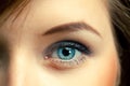 Blue eye Royalty Free Stock Photo