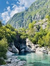 Blue Eye Albania, Valbone, Theth, Thethi, Europe, Royalty Free Stock Photo