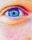 Blue Eye Royalty Free Stock Photo