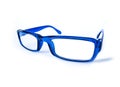 Blue Eye glasses Royalty Free Stock Photo