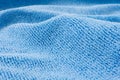 Blue fabric Royalty Free Stock Photo