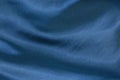 Blue fabric background Royalty Free Stock Photo